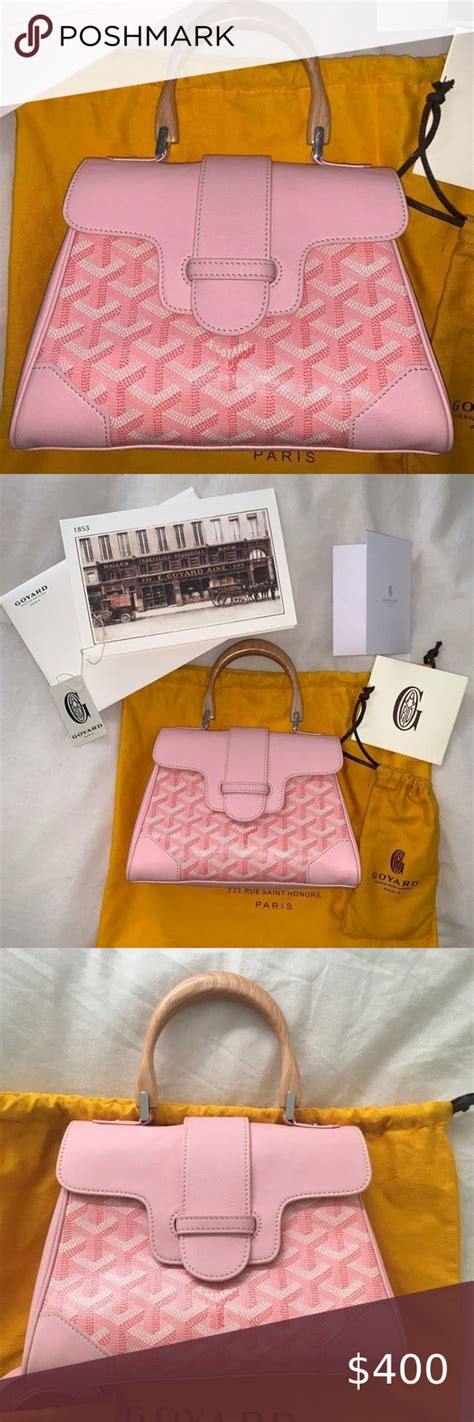 goyard pink saigon|mini goyard bags for sale.